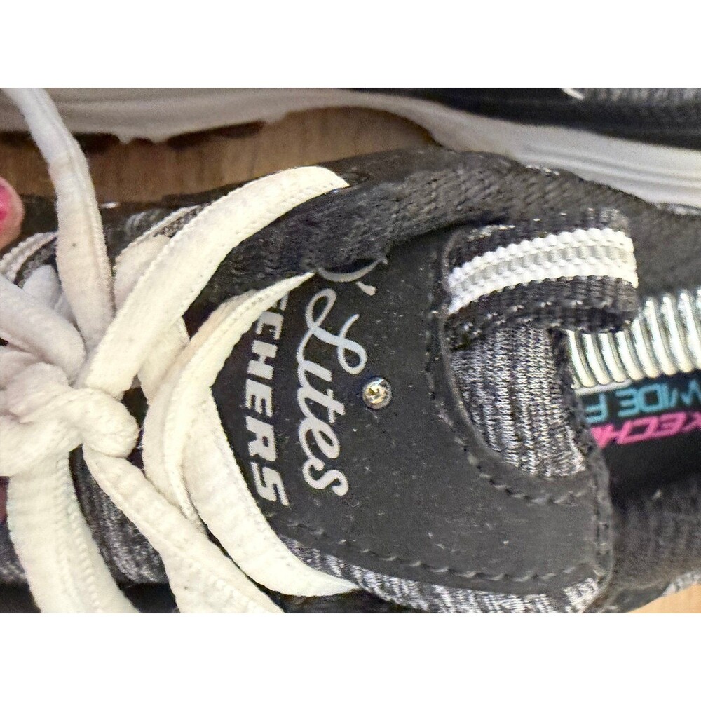 Skechers D'Lites Me Time lace-up sneakers women’s size 9 WIDE FIT shoes - Picture 5 of 9